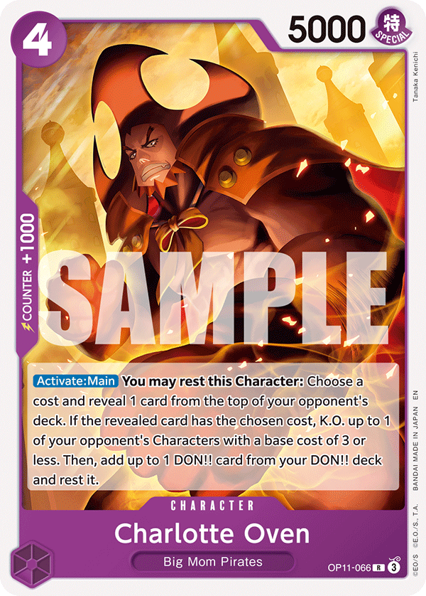 Charlotte Oven OP11-066_r1 One Piece TCG