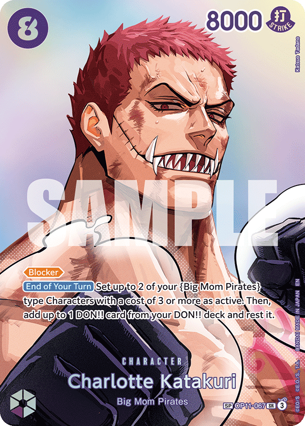 Charlotte Katakuri (SP) OP11-067_p3 One Piece TCG