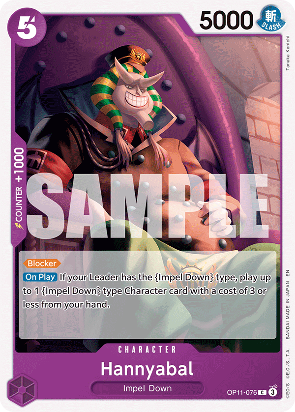 Hannyabal OP11-076 One Piece TCG