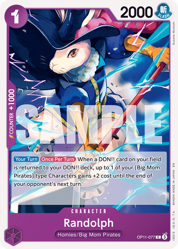 Randolph OP11-077 One Piece TCG