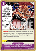 When Two Men Are Fighting the Last Thing I Need Is Some Half-Hearted Assistance!!!! OP11-079 One Piece TCG