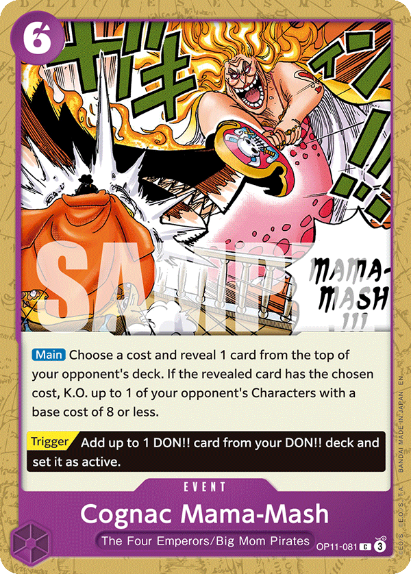 Cognac Mama-Mash OP11-081_r1 One Piece TCG