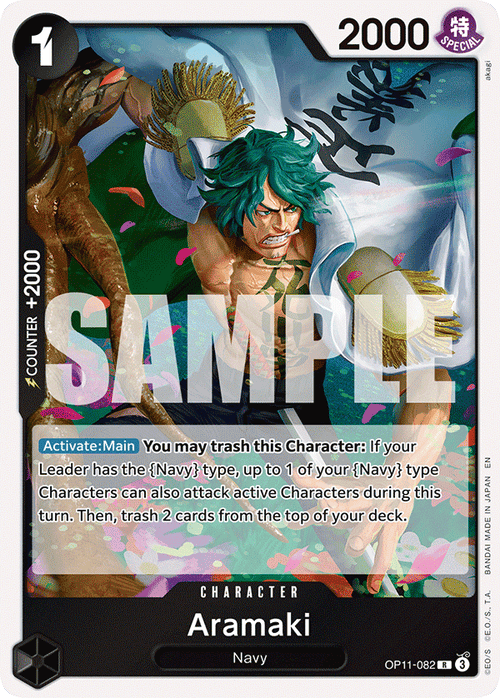 Aramaki OP11-082 One Piece TCG
