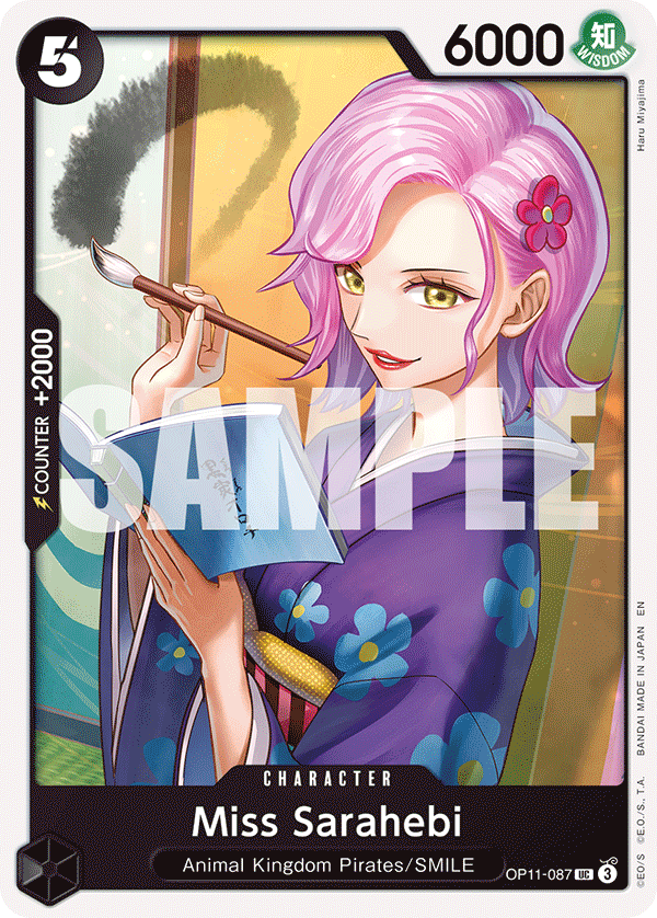 Miss Sarahebi OP11-087 One Piece TCG