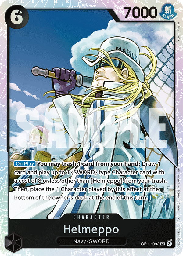 Helmeppo OP11-092 One Piece TCG