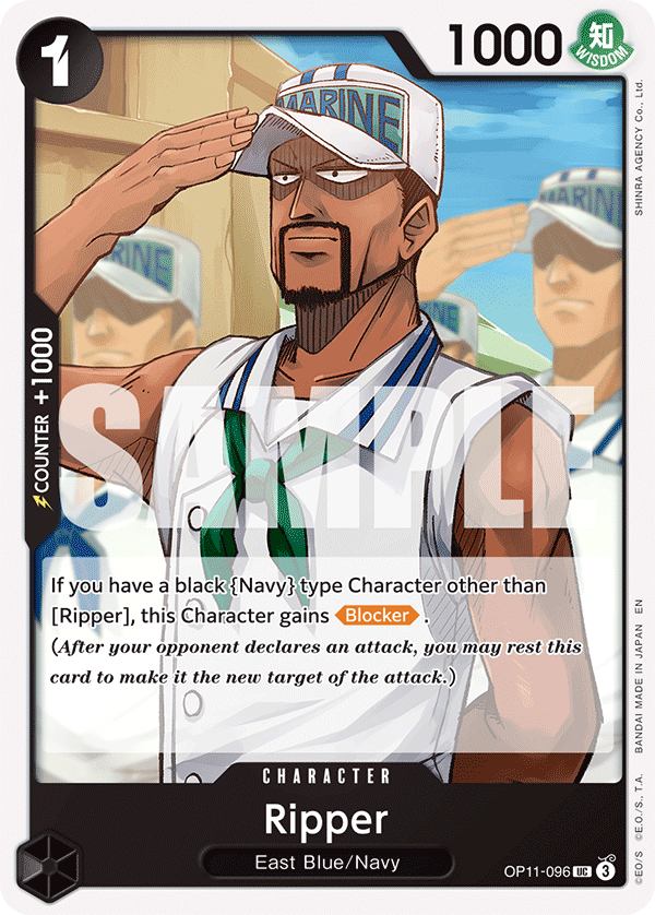 Ripper OP11-096 One Piece TCG