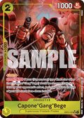 Capone"Gang"Bege (101) (Alternate Art) OP11-101_p1 One Piece TCG