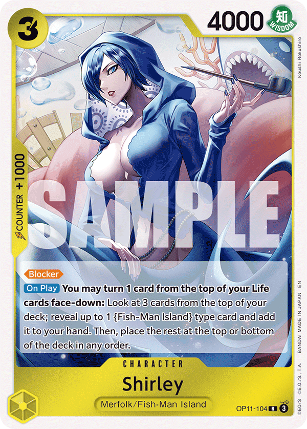 Shirley OP11-104 One Piece TCG