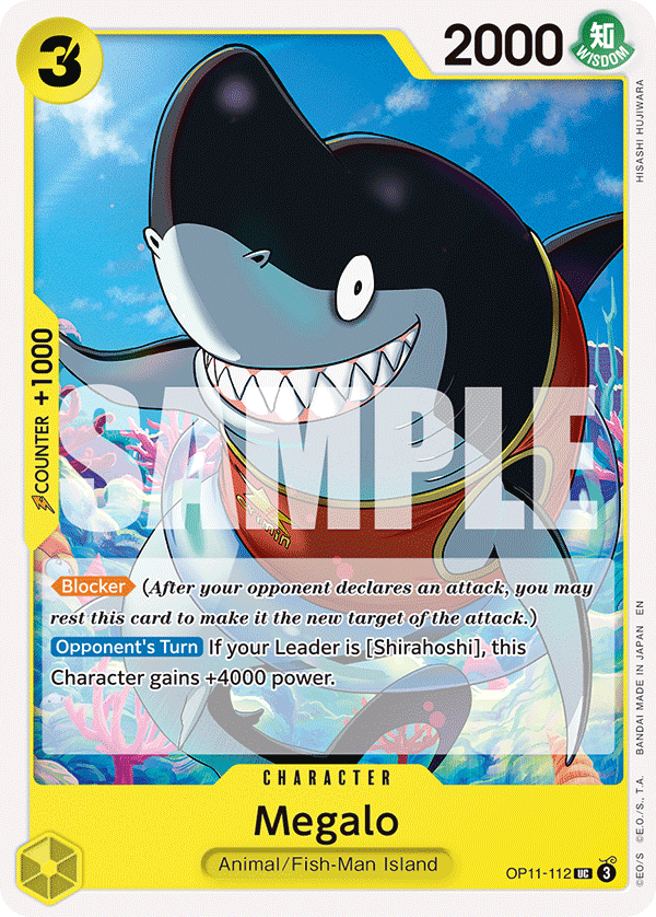 Megalo OP11-112 One Piece TCG