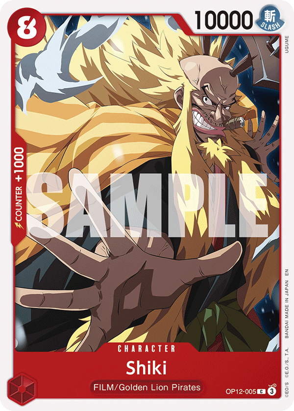 Shiki OP12-005 One Piece TCG
