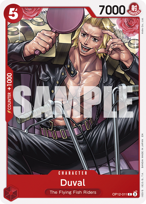 Duval OP12-011 One Piece TCG