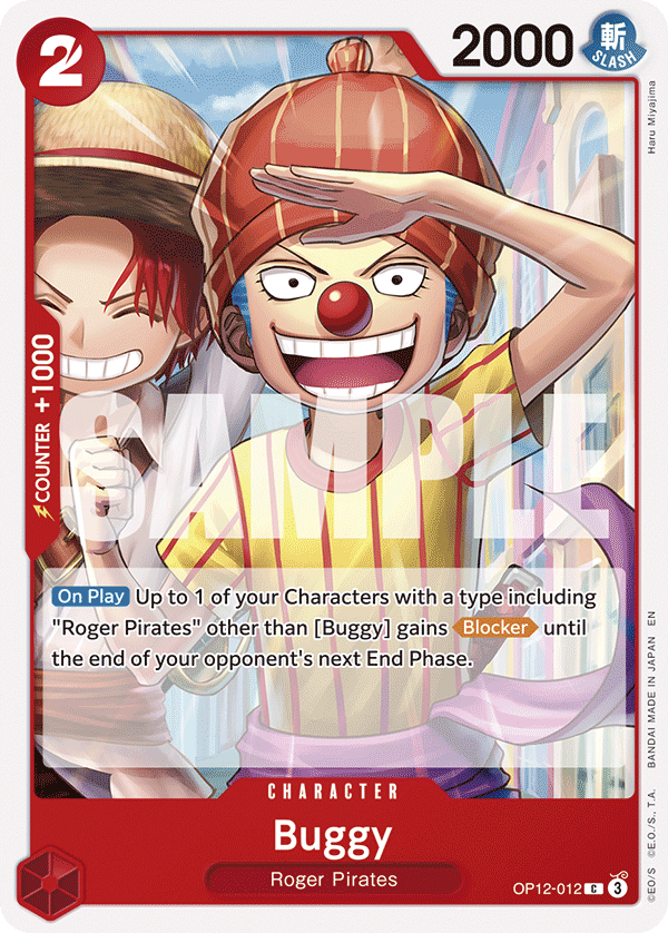 Buggy (012) OP12-012 One Piece TCG