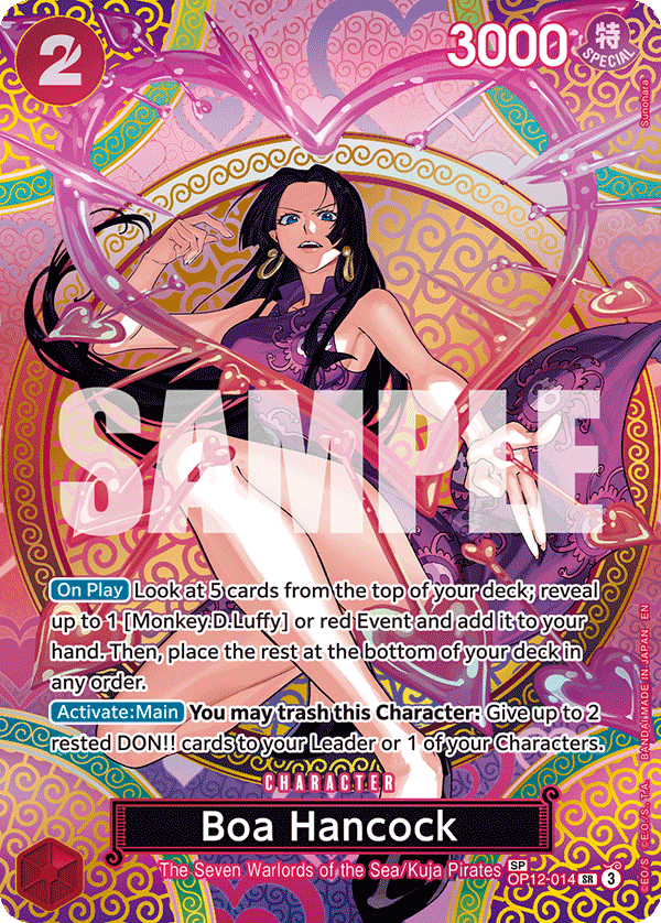 Boa Hancock (SP) OP12-014_p2 One Piece TCG