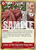 Color of the Supreme King Haki OP12-018 One Piece TCG