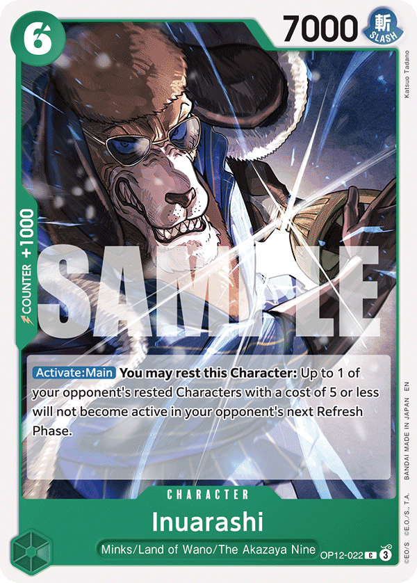 Inuarashi OP12-022 One Piece TCG