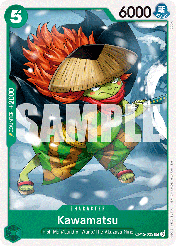 Kawamatsu OP12-023_r1 One Piece TCG