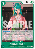 Kouzuki Hiyori OP12-028_r1 One Piece TCG