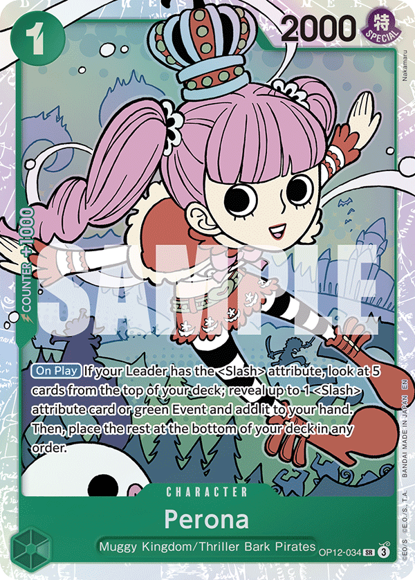 Perona OP12-034 One Piece TCG
