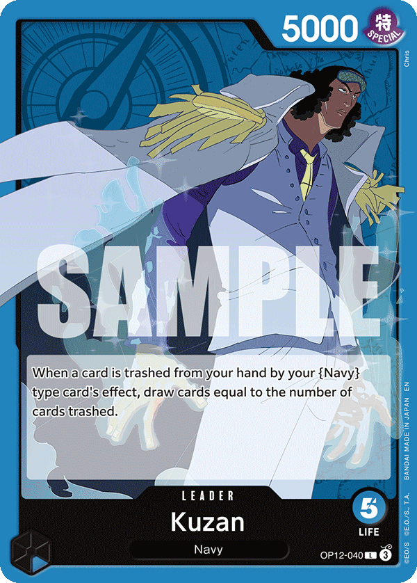 Kuzan (040) OP12-040 One Piece TCG