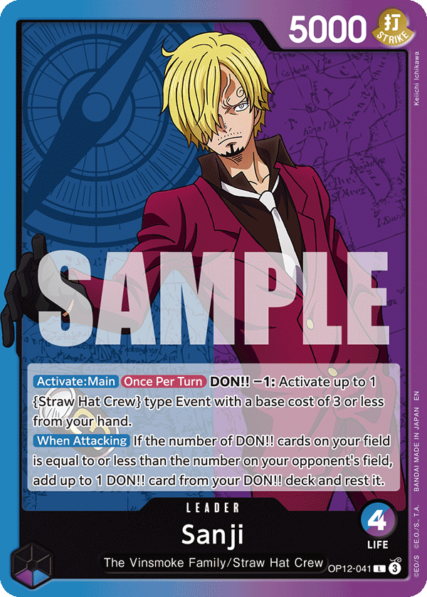 Sanji (041) OP12-041 One Piece TCG