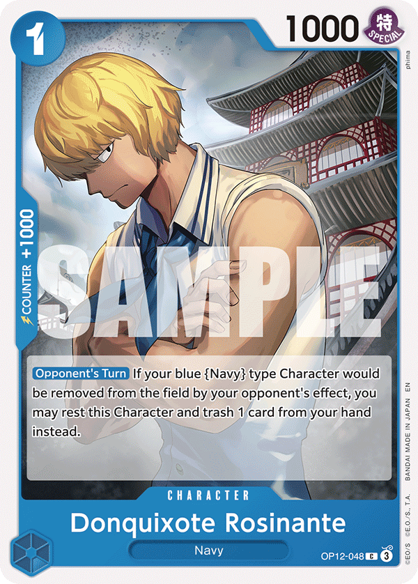 Donquixote Rosinante (048) OP12-048 One Piece TCG