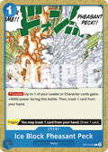 Ice Block Pheasant Peck OP12-057 One Piece TCG