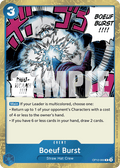 Boeuf Burst OP12-060 One Piece TCG