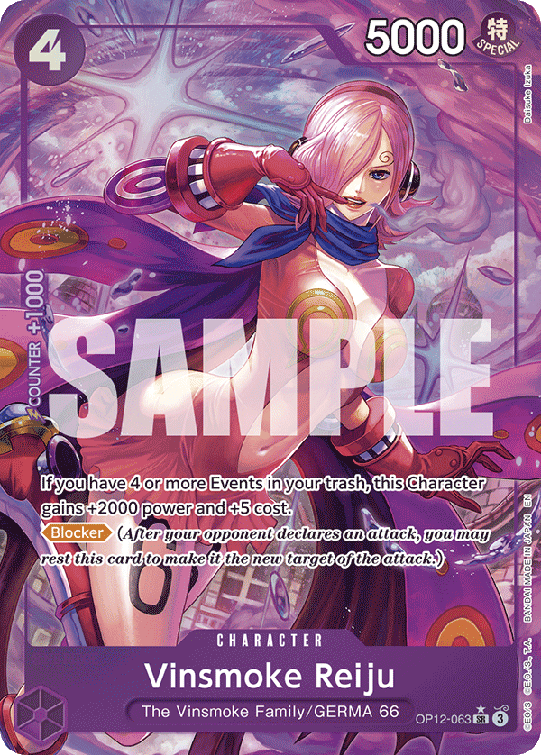 Vinsmoke Reiju (Alternate Art) OP12-063_p1 One Piece TCG