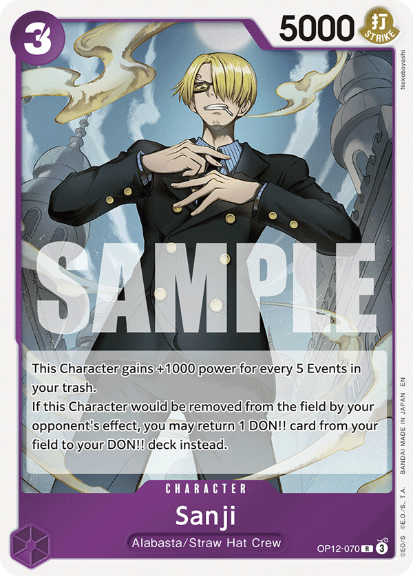Sanji (070) OP12-070 One Piece TCG