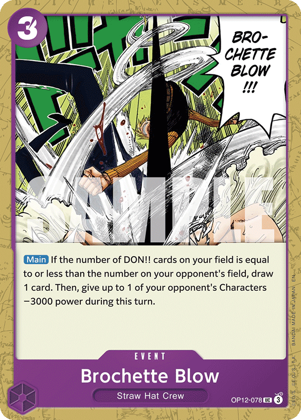 Brochette Blow OP12-078 One Piece TCG