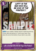 Luffy Is the Man Who Will Be King of the Pirates!!! OP12-079 One Piece TCG