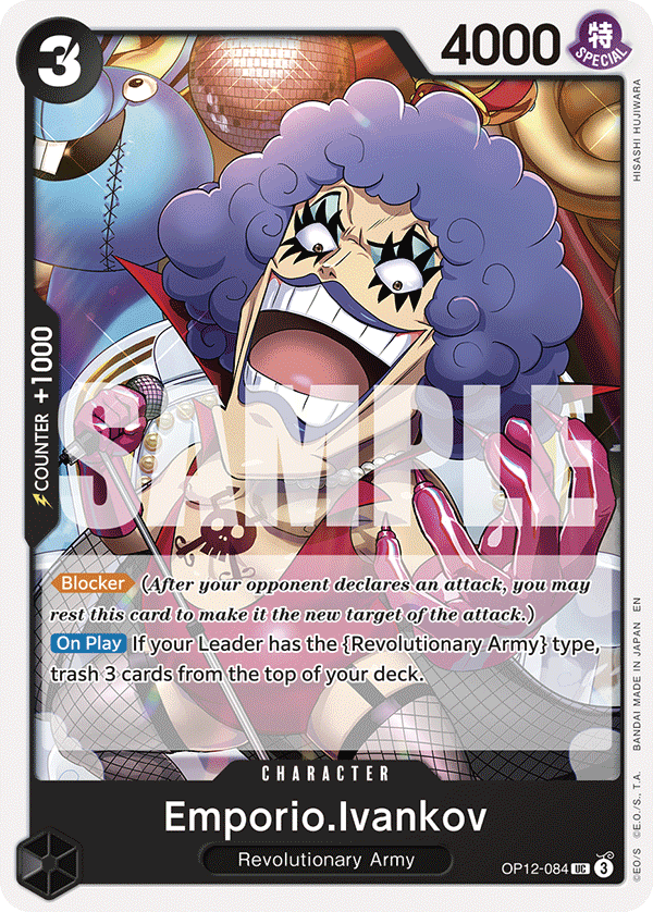 Emporio.Ivankov (084) OP12-084 One Piece TCG