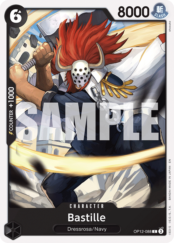 Bastille OP12-088 One Piece TCG
