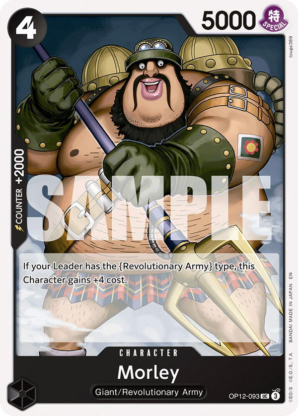 Morley OP12-093_r1 One Piece TCG