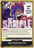 Hair Removal Fist OP12-098 One Piece TCG