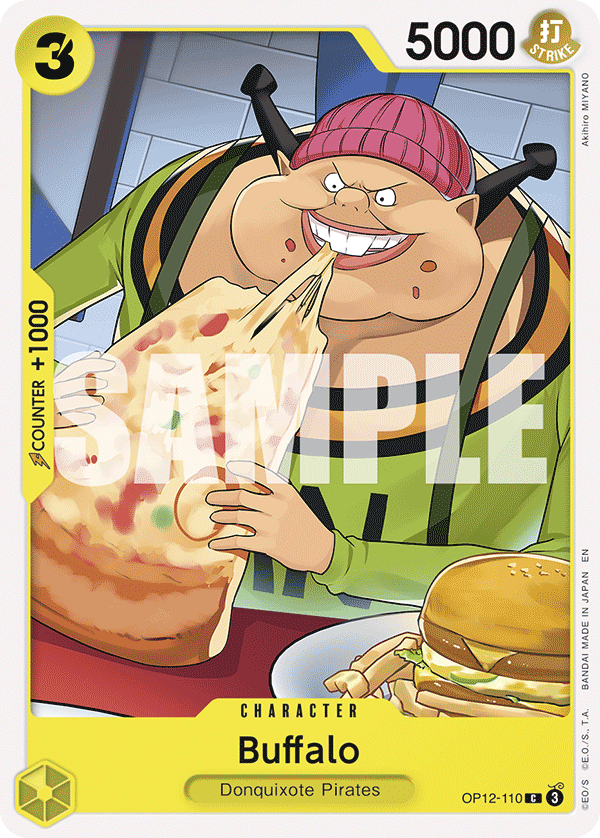 Buffalo OP12-110 One Piece TCG