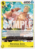 Roronoa Zoro OP12-113_r1 One Piece TCG