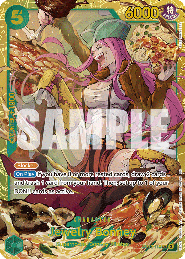 Jewelry Bonney (118) OP12-118 One Piece TCG