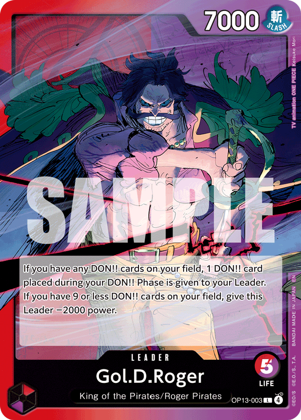 Gol.D.Roger (003) OP13-003 One Piece TCG