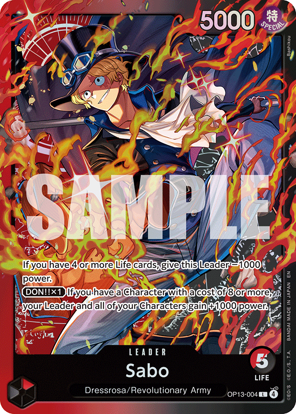 Sabo (OP13-004) OP13-004_p2 One Piece TCG