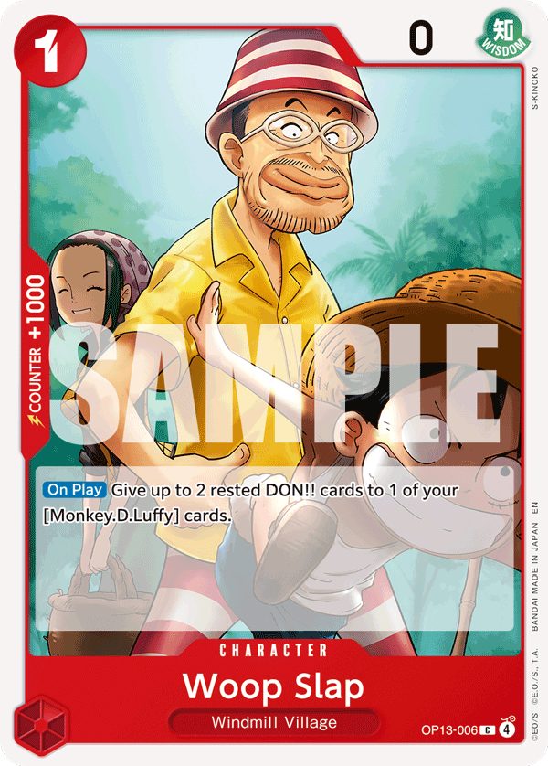 Woop Slap OP13-006 One Piece TCG