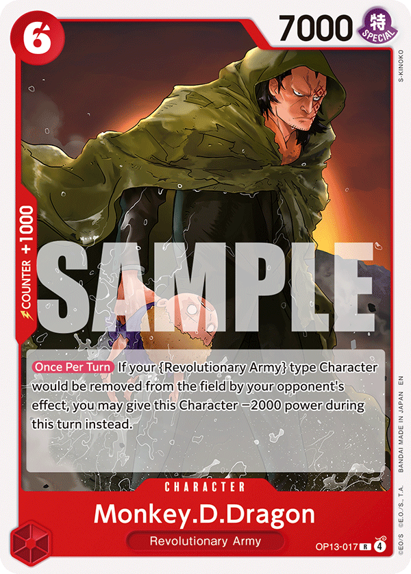 Monkey.D.Dragon OP13-017_r1 One Piece TCG