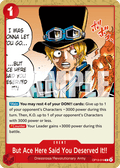 But Ace Here Said You Deserved It!! OP13-019_p2 One Piece TCG