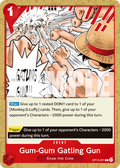 Gum-Gum Gatling Gun OP13-021 One Piece TCG