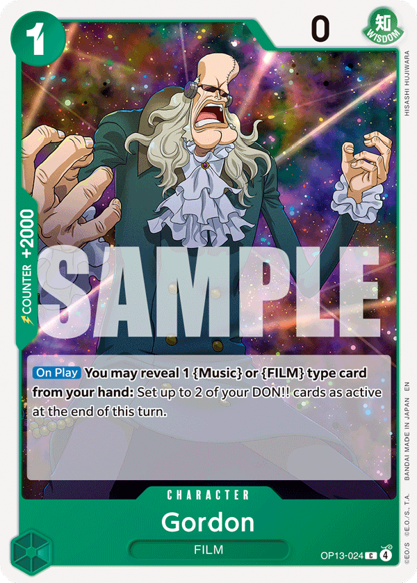 Gordon OP13-024 One Piece TCG