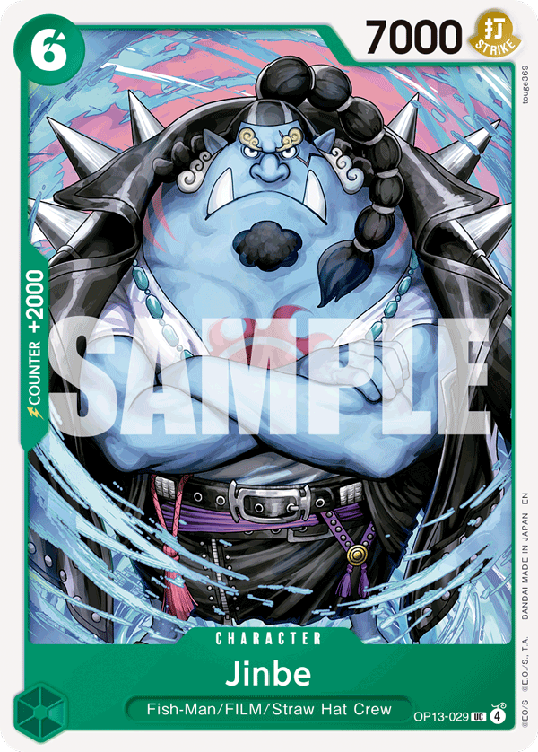 Jinbe OP13-029 One Piece TCG
