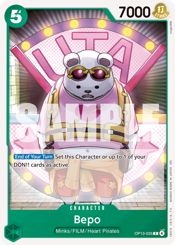 Bepo OP13-035 One Piece TCG