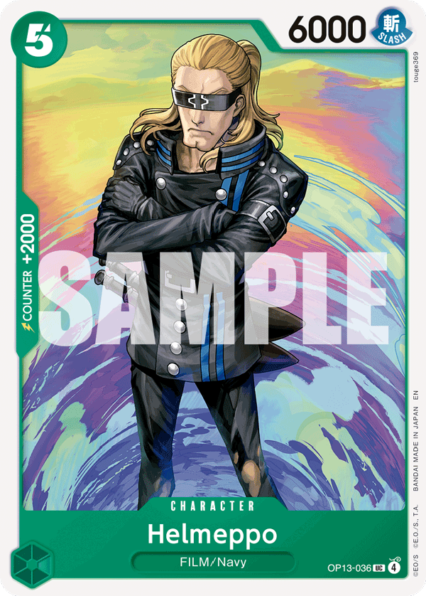 Helmeppo OP13-036 One Piece TCG