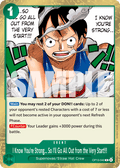 I Know You're Strong... So I'll Go All Out from the Very Start!!! OP13-040 One Piece TCG