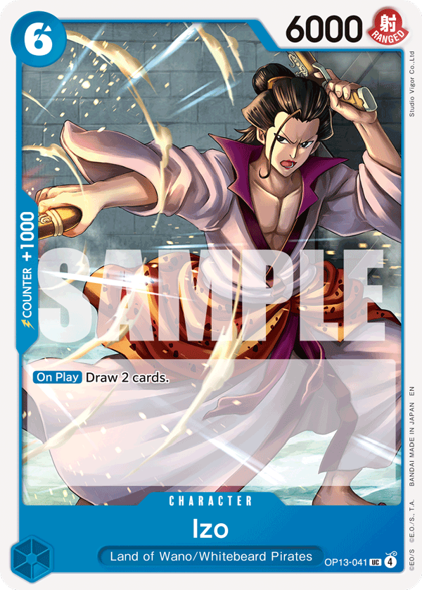 Izo OP13-041 One Piece TCG